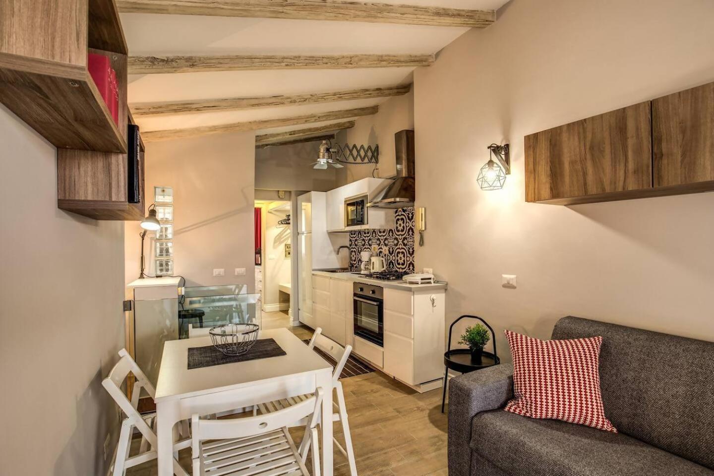 Attic With Terrace By Trevi Fountain Roma Exterior foto